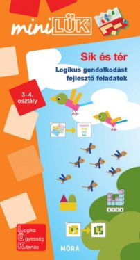 Sík és tér - LDI 807 - Logikus gondolkodást fejlesztő feladatok 3-4. osztály - MiniLÜK