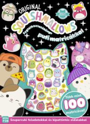   Original Squishmallows - Foglalkoztatókönyv pufi matricákkal
