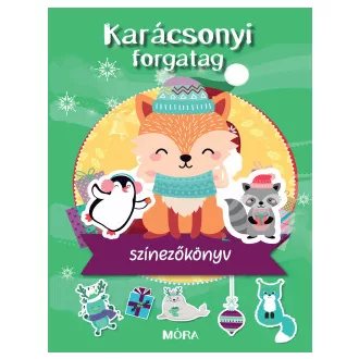Karácsonyi forgatag - Színezőkönyv