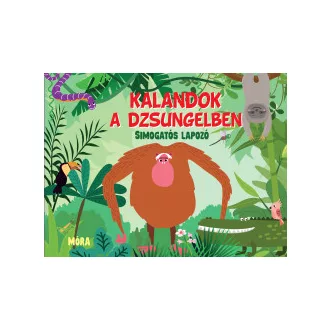 Kalandok a dzsungelben - simogatós lapozó