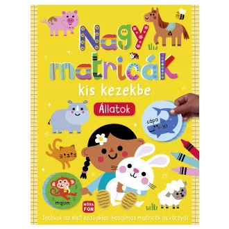 Nagy matricák kis kezekbe - Állatok