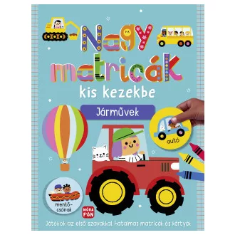 Nagy matricák kis kezekbe - Járművek
