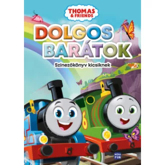Thomas - Dolgos barátok - Színezőkönyv a legkisebbeknek