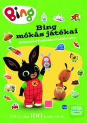 Bing mókás játékai  - Matricás foglalkoztató
