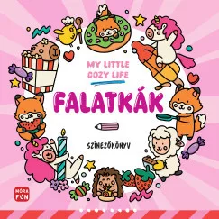 My Little Cozy Life - Falatkák - Színezőkönyv