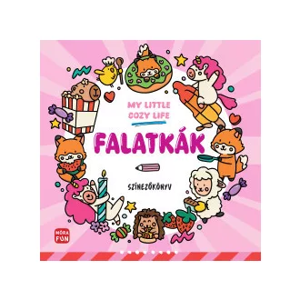 My Little Cozy Life - Falatkák - Színezőkönyv