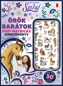 Szilaj - Örök barátok - Pufi matricás színezőkönyv