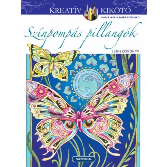Színpompás pillangók - Színezőkönyv