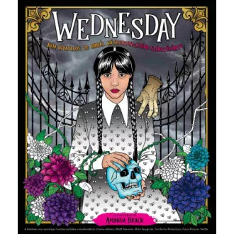   Wednesday - Nem hivatalos, de annál hátborzongatóbb színezőkönyv