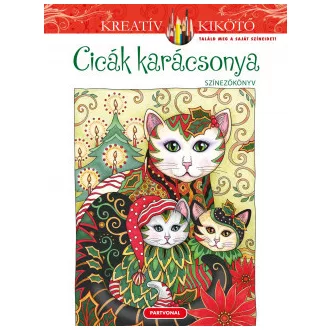 Cicák Karácsonya - Színezőkönyv