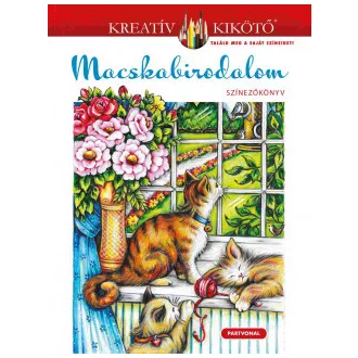 Macskabirodalom - Színezőkönyv