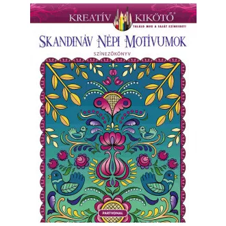 Skandináv népi motívumok - Színezőkönyv