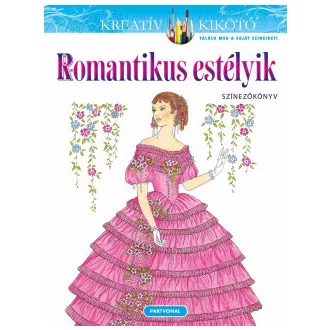 Romantikus estélyik - Színezőkönyv
