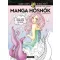 Manga hősnők - Színezőkönyv