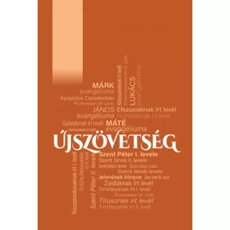 Újszövetség fiataloknak - narancs színben