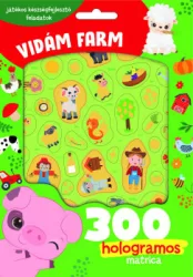 Vidám farm - 300 hologramos matricával