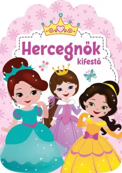 Hercegnők - kifestő