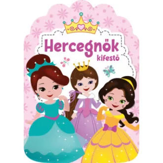 Hercegnők - kifestő