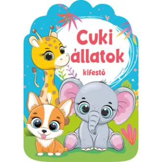 Cuki állatok - kifestő