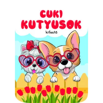 Cuki kutyusok - kifestő