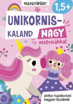 Unikornis-kaland - Nagy matricákkal
