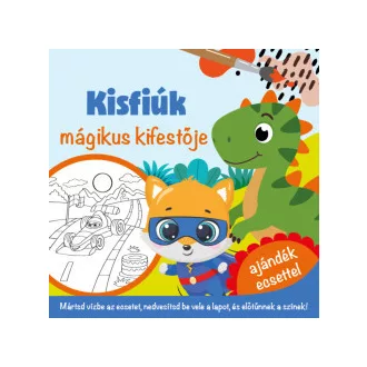 Kisfiúk mágikus kifestője - ajándék ecsettel