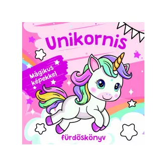Unikornis fürdőskönyv - színváltós, mágikus képekkel