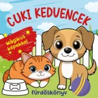   Cuki kedvencek fürdőskönyv - Színváltós, mágikus képekkel