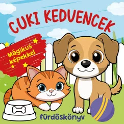 Cuki kedvencek fürdőskönyv - Színváltós, mágikus képekkel