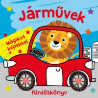   Járművek fürdőskönyv - színváltós, mágikus képekkel