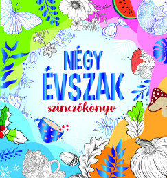 Négy évszak - színezőkönyv