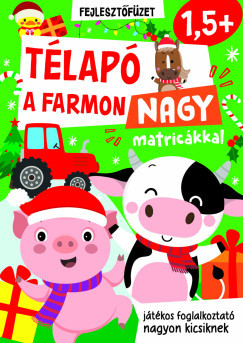 Télapó a farmon - nagy matricákkal