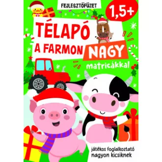 Télapó a farmon - nagy matricákkal