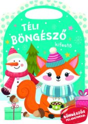 Téli böngésző - kifestő