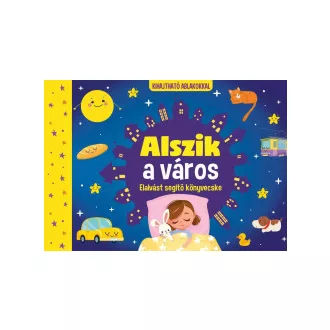   Alszik a város - Elalvást segítő könyvecske - Kihajtható ablakokkal