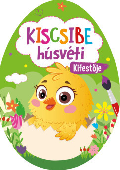 Kiscsibe húsvéti kifestője