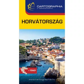 Horvátország útikönyv + térkép