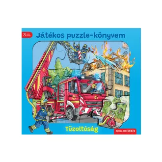Steffi Korda - Játékos puzzle-könyvem: Tűzoltóság