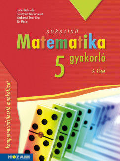 Sokszínű matematika gyakorló 5. - 2. kötet - (MS-2266U)
