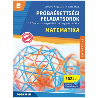   Matematika próbaérettségi feladatsorok - Középszint (2024-től érvényes követelmények)