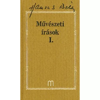 Művészeti írások I.