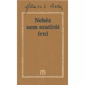 Nehéz nem szatírát írni