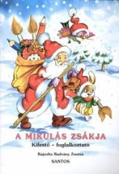 A Mikulás zsákja - Kifestő - foglalkoztató