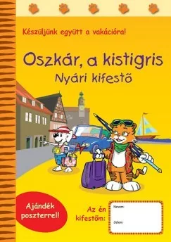 Oszkár, a kistigris - nyári kifestő