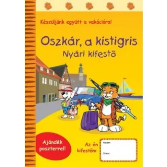 Oszkár, a kistigris - nyári kifestő
