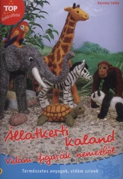 Állatkerti kaland - Vidám figurák nemezből